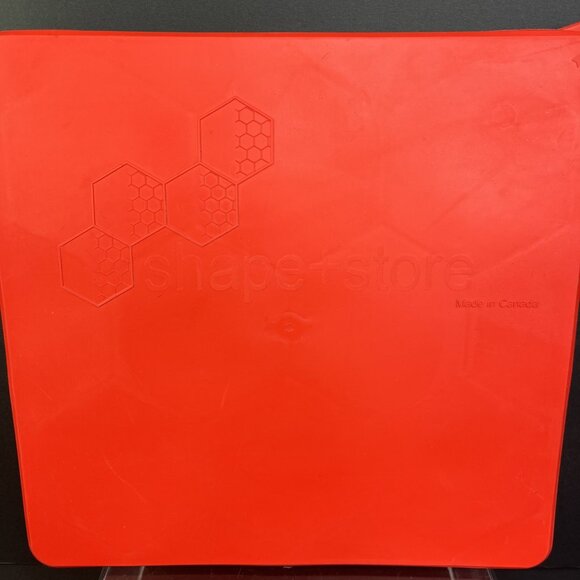 Burger Master Shape + Store Silicone Food Storage Set Of 2 Refrigerate Freeze CA - Picture 2 of 13